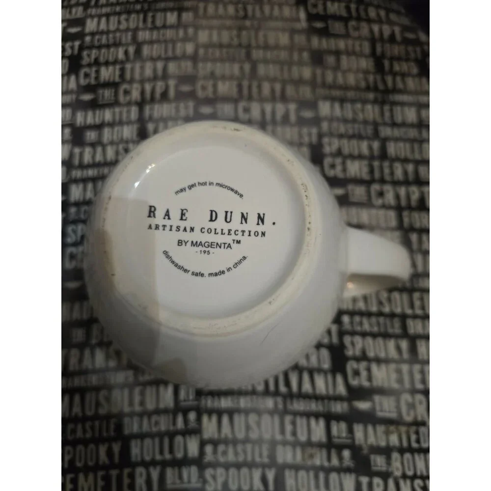 Rae Dunn Happy Halloween Pumpkin Icon Coffee Mug